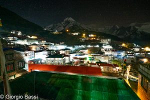 Namche Bazar di notte